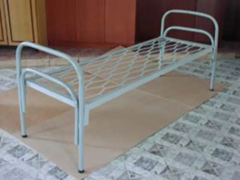 Двухъярусные железные кровати,  для казарм,  металлические кровати с ДСП 5